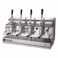 Professional coffee machine Izzo MyWay Pompei, 4 groups